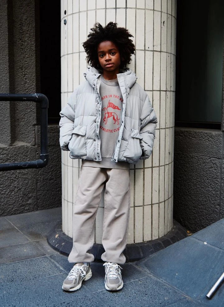 Finger in the nose - Organic Cotton Jogger Pants | Gray