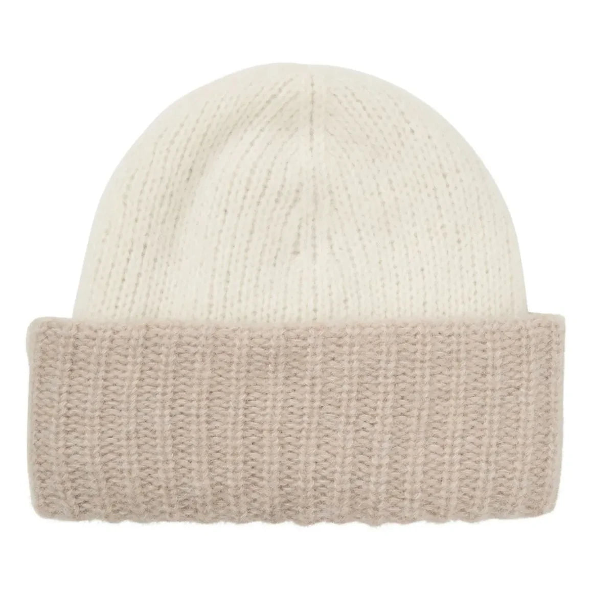 Becksöndergaard - Two-Tone Soloma Baby Alpaca Hat | Ecru