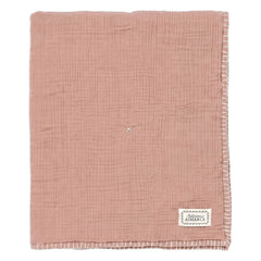 Editions Aimable - Pablo Blanket | Vintage Rose Gauze