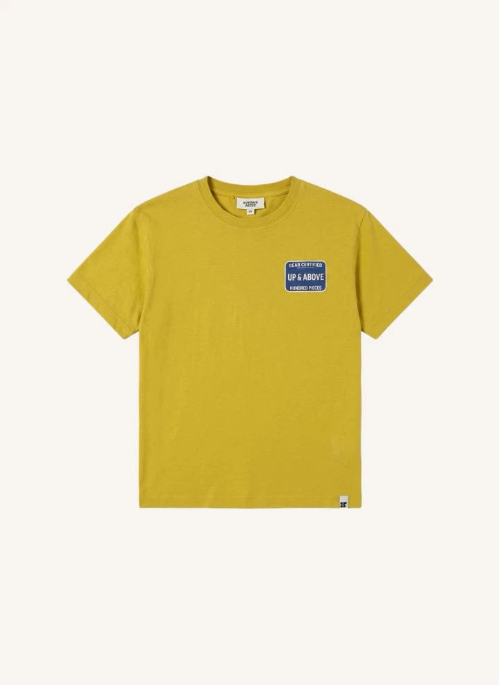 Hundred Pieces - Finn Certified Organic Cotton T-Shirt | Mustard