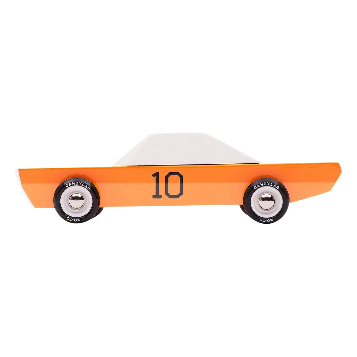 Candylab - GT10 Car - Wooden Toy | Orange