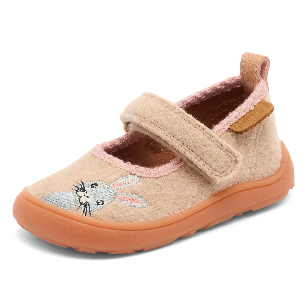 bisgaard - Barefoot Bambi Striped Slippers | Sand