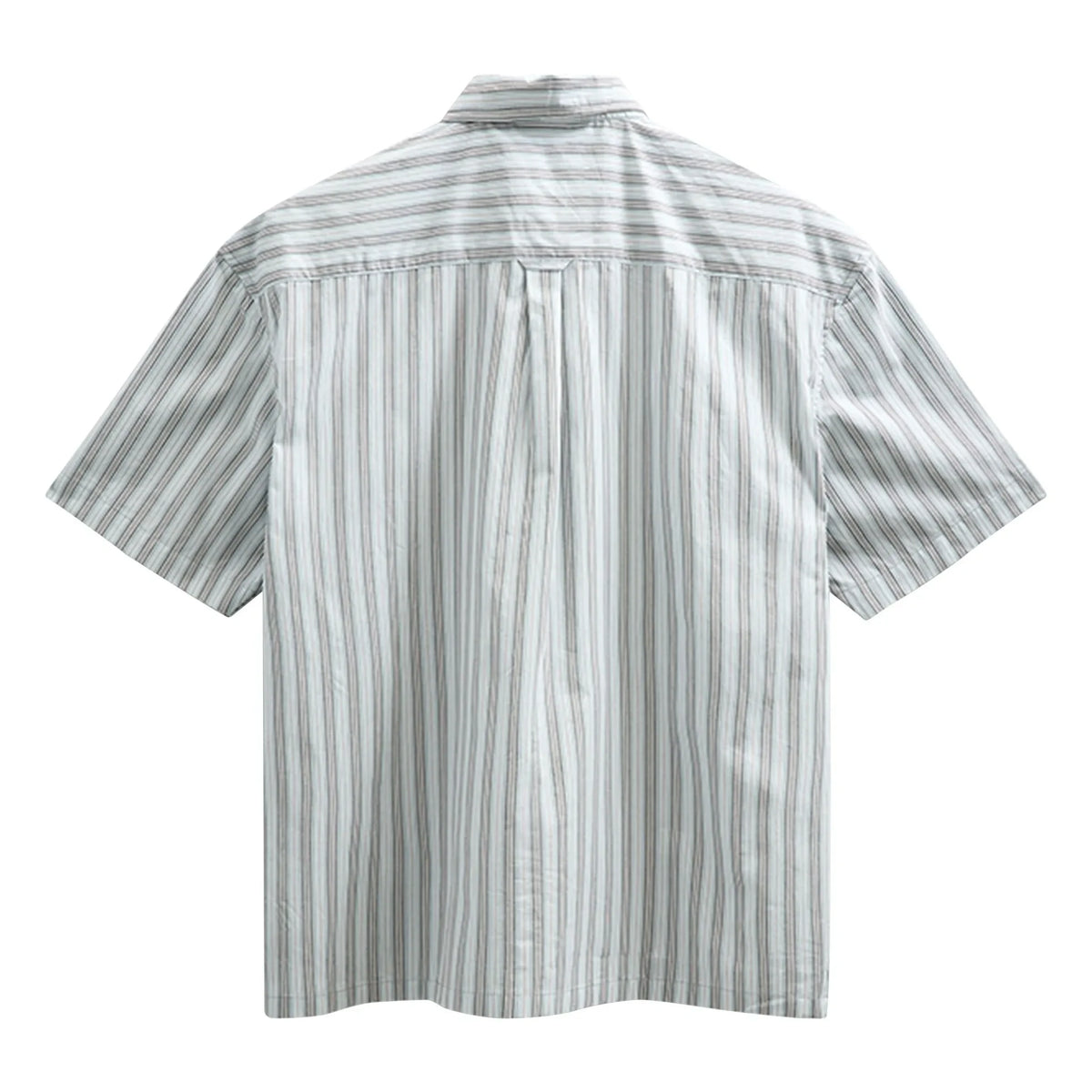 Anerkjendt - Akotto Striped Poplin Shirt | Light Blue