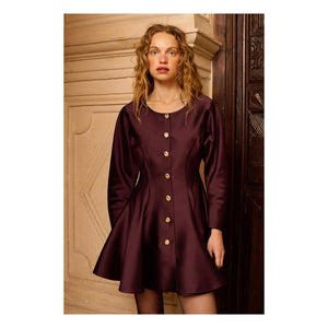 Maria de la Orden - Roxie Dress | Burgundy