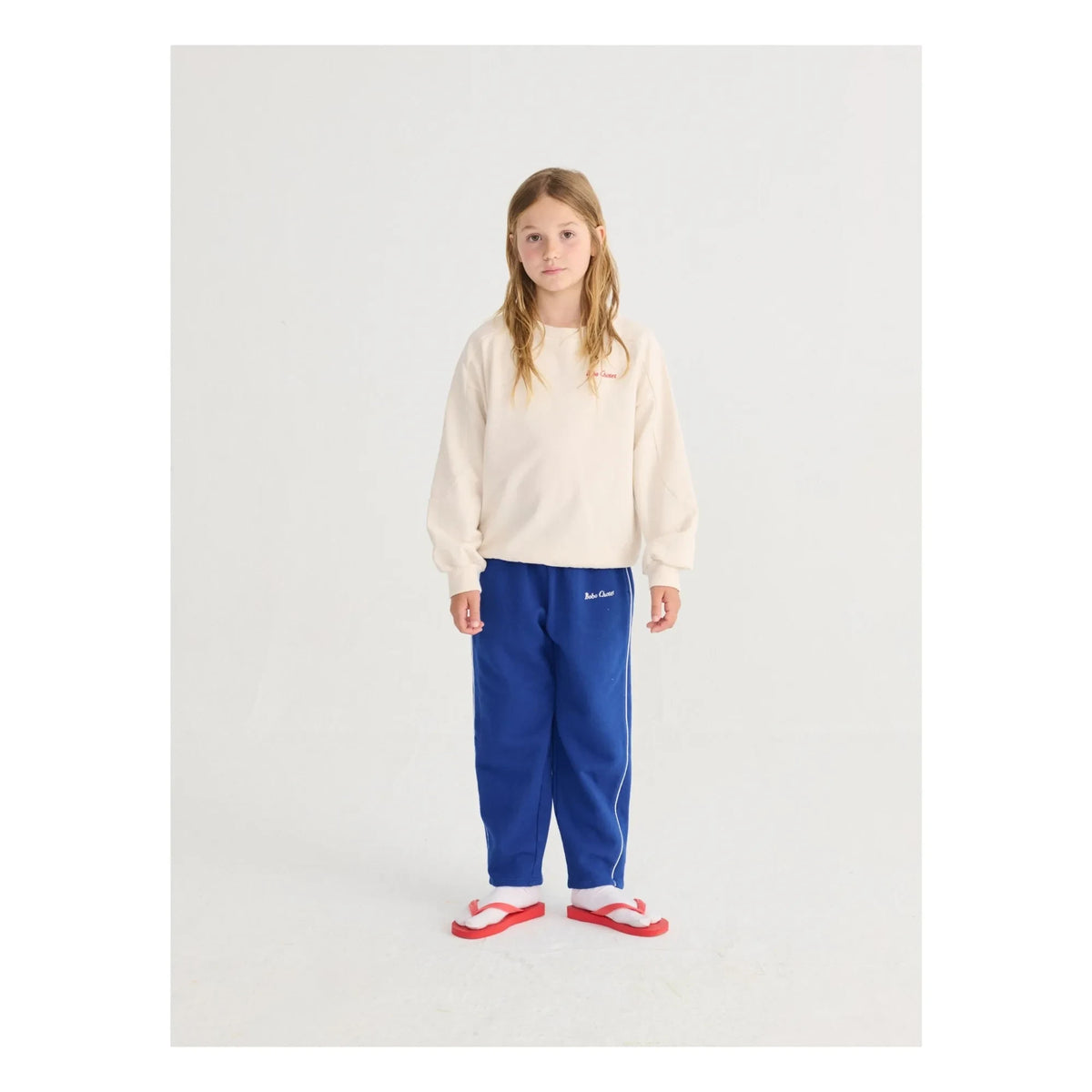 Bobo Choses - Niche Sweat Organic Cotton | White