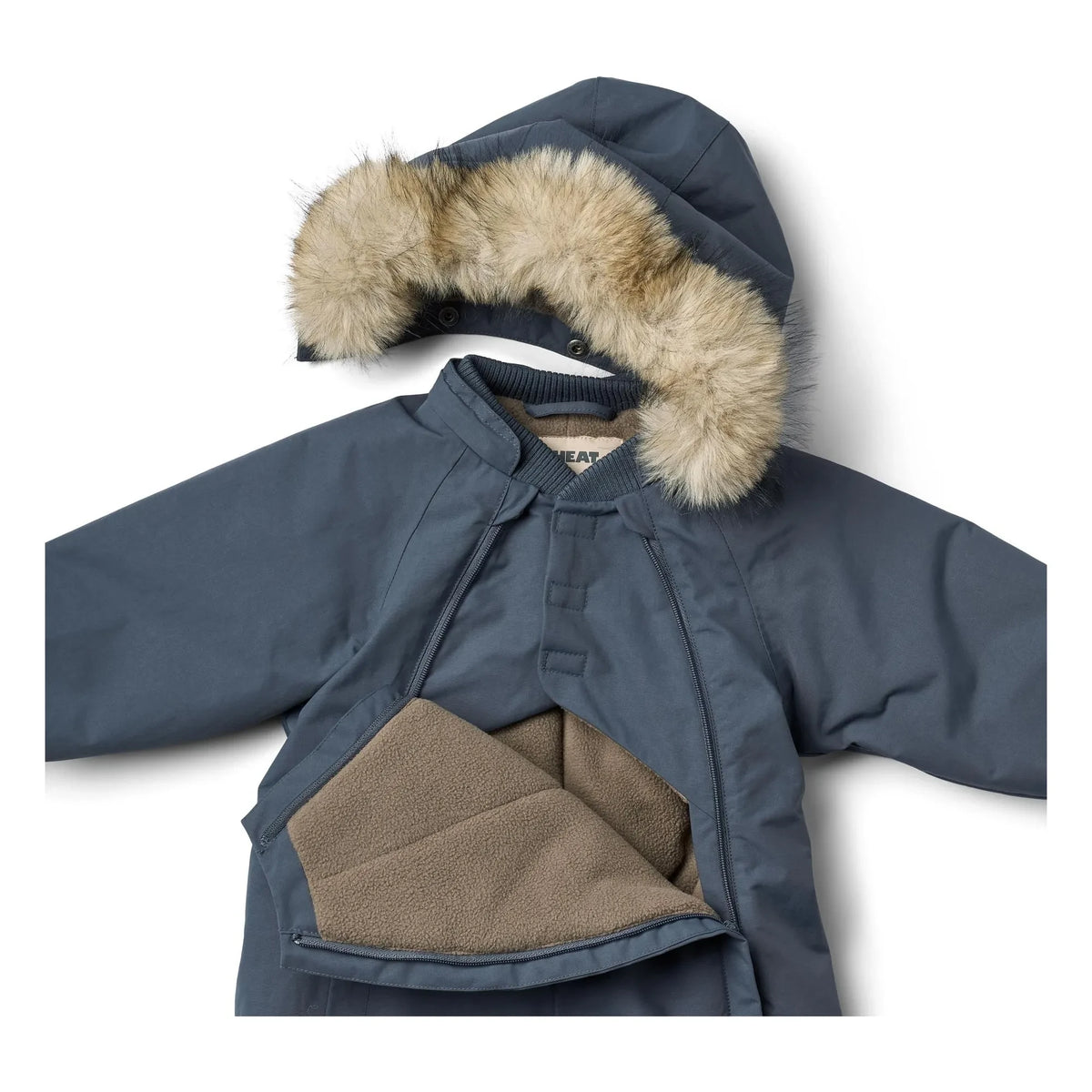 Wheat - Nicki Recycled Fiber Ski Suit | Navy Blue