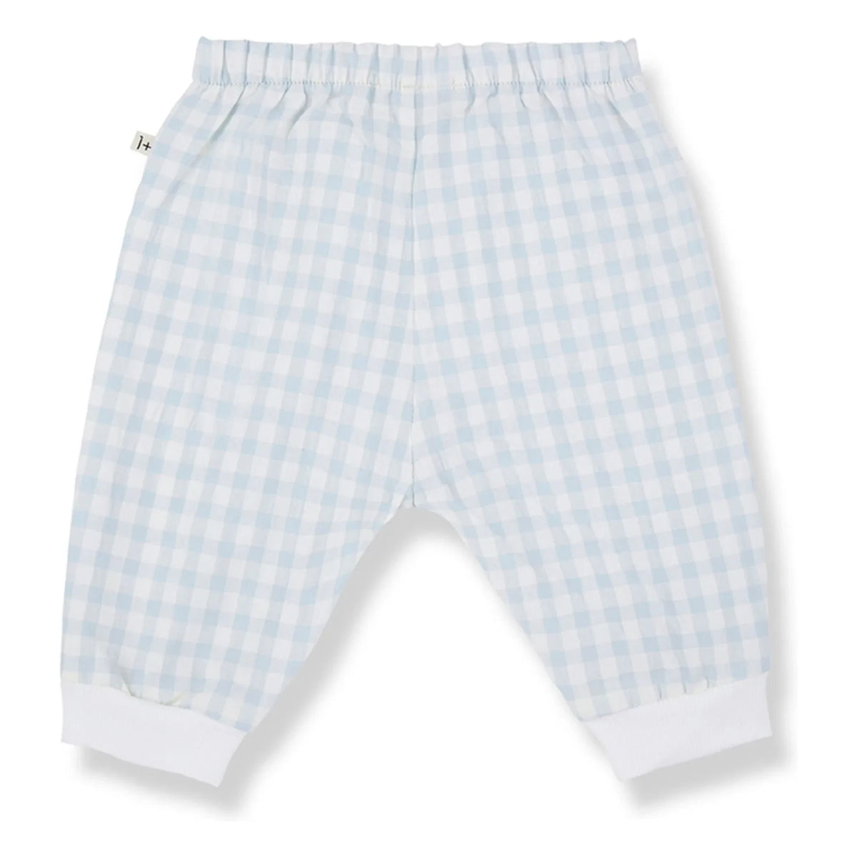 1+ in the Family - Karpathos Vichy Seersucker Pants | Light Blue
