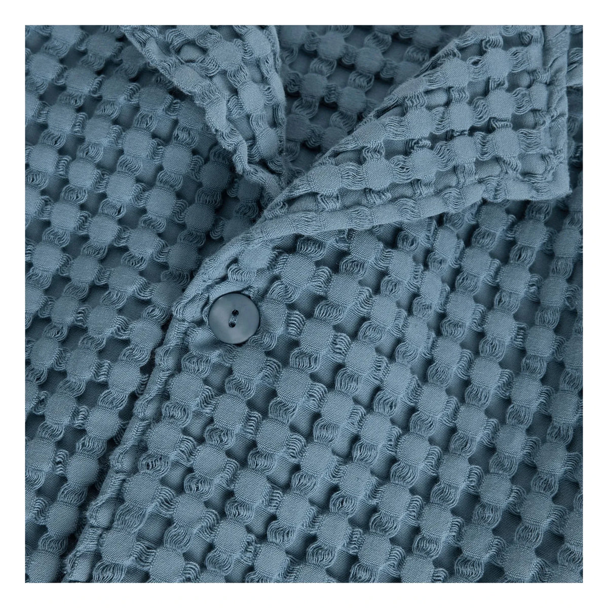 OAS - Coronet Cuba Waffle Shirt | Blue