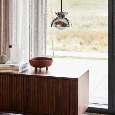 Frandsen - Butterfly Pendant Lamp, Toni Rie | Chrome