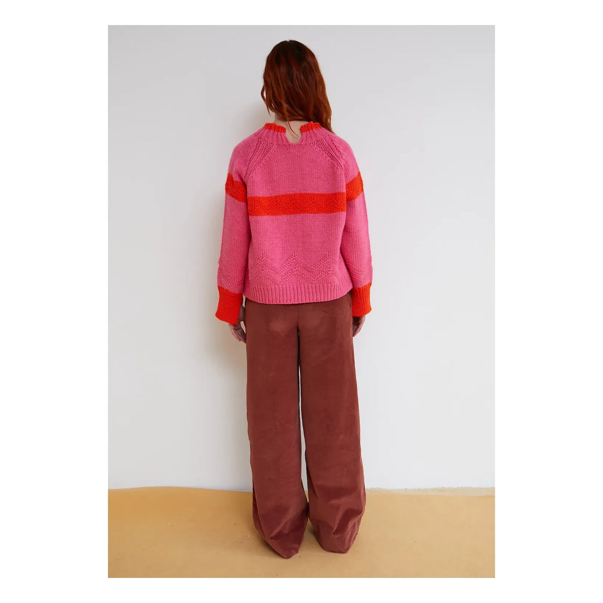 Dr Bloom - Caramelo Jersey Sweater | Pink