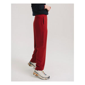 Tinsels - Brando Straight Leg Pants | Cherry Red