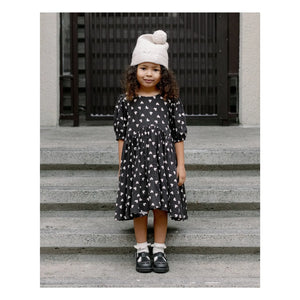 Rylee + Cru - Pink Hearts Dress | Black