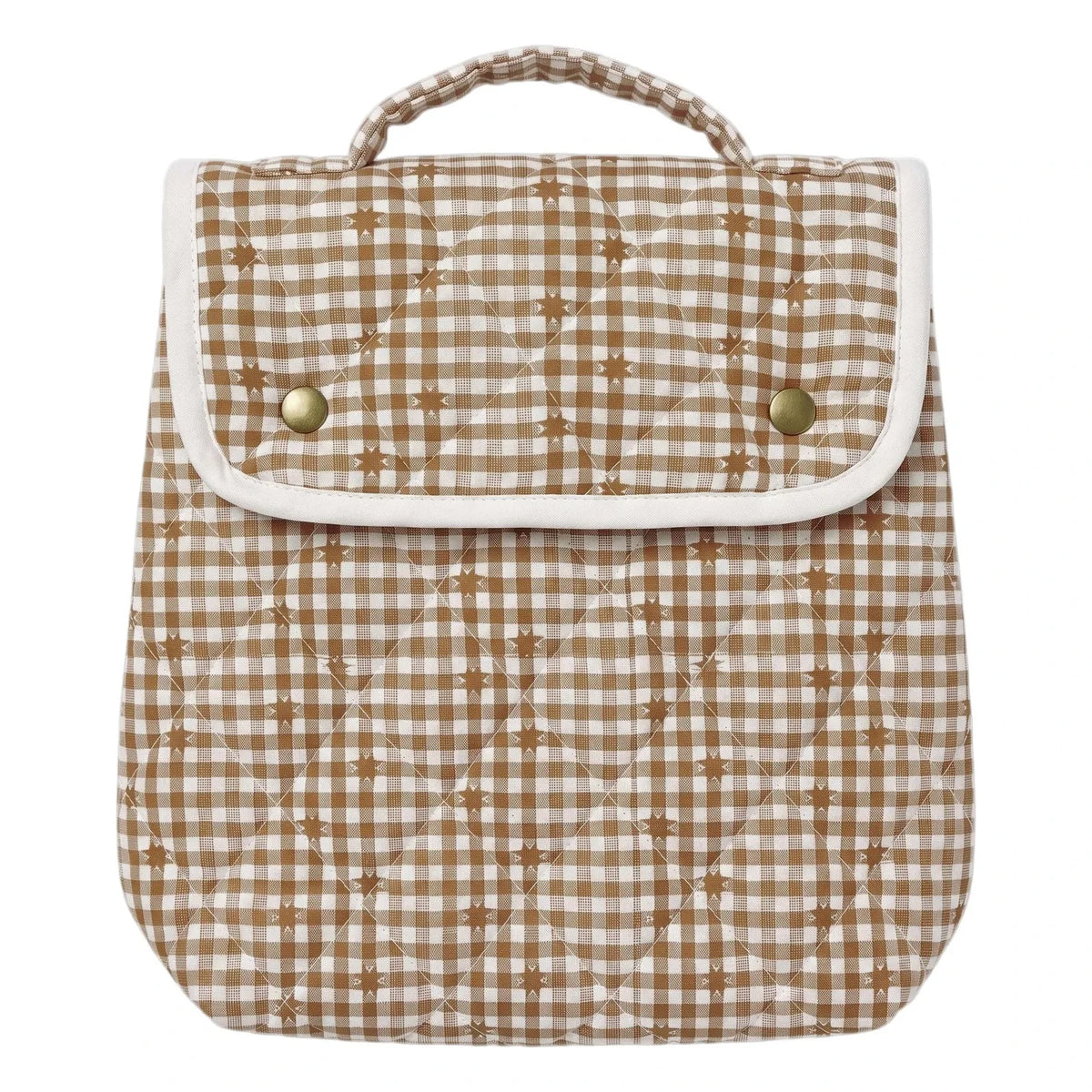 Editions Aimable - Simone snack bag | Noisette Vichy Cotton