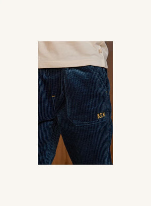 Bonton - Datcha Ribbed Corduroy Pants | Dark Blue