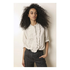 Laurence Bras - Carita Cotton Blouse | Cream