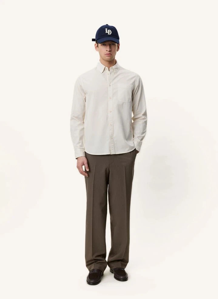 Les Deux - Solid Color Shirt | Ivory