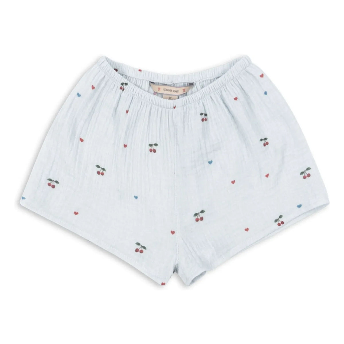 Konges Sløjd - Pale Blue Organic Cotton Shorts | Coconut Cherry
