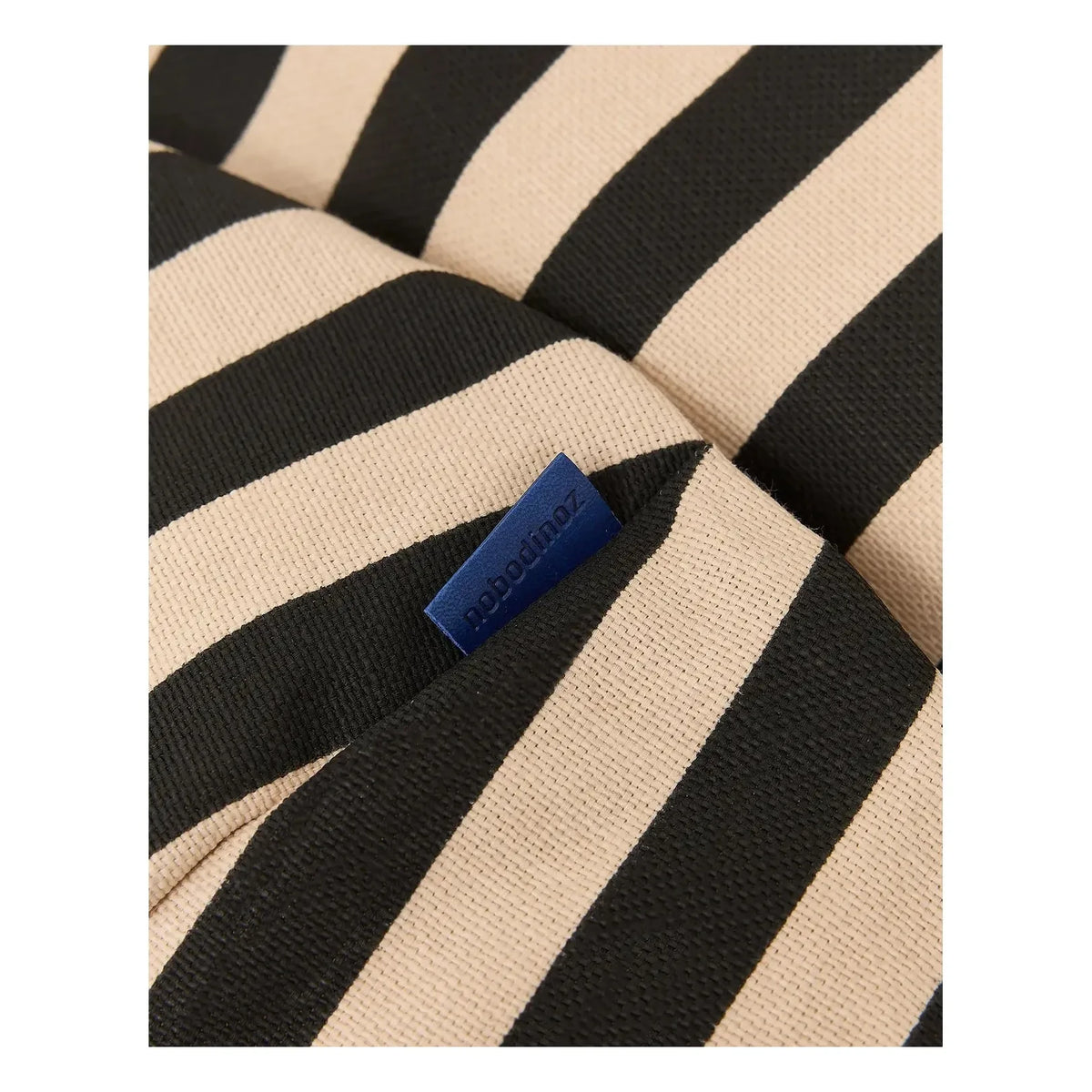 Nobodinoz - Bliss Long Pouf | Black