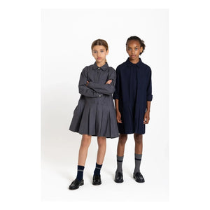 Smallable Kid - Crown shirt dress | Dark gray