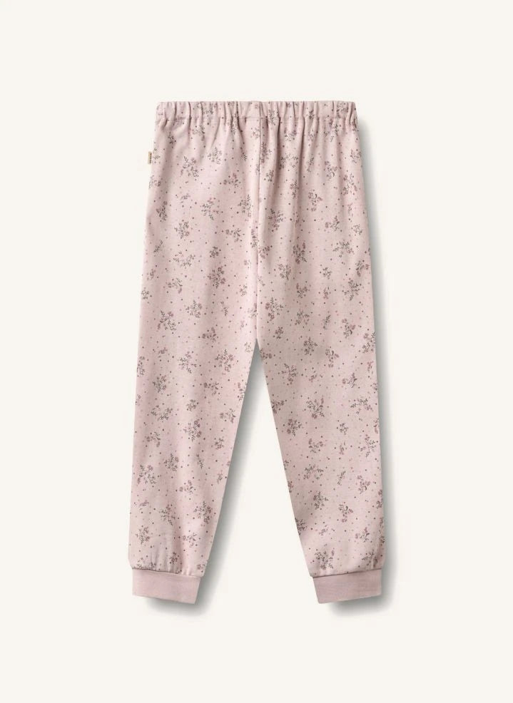 Wheat - Mila Fleuri Organic Cotton Pajamas | Powder Pink