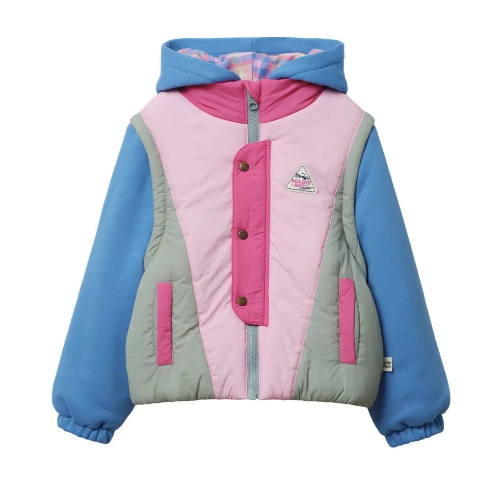 Goldie + Ace - Color Block Jacket | Pink