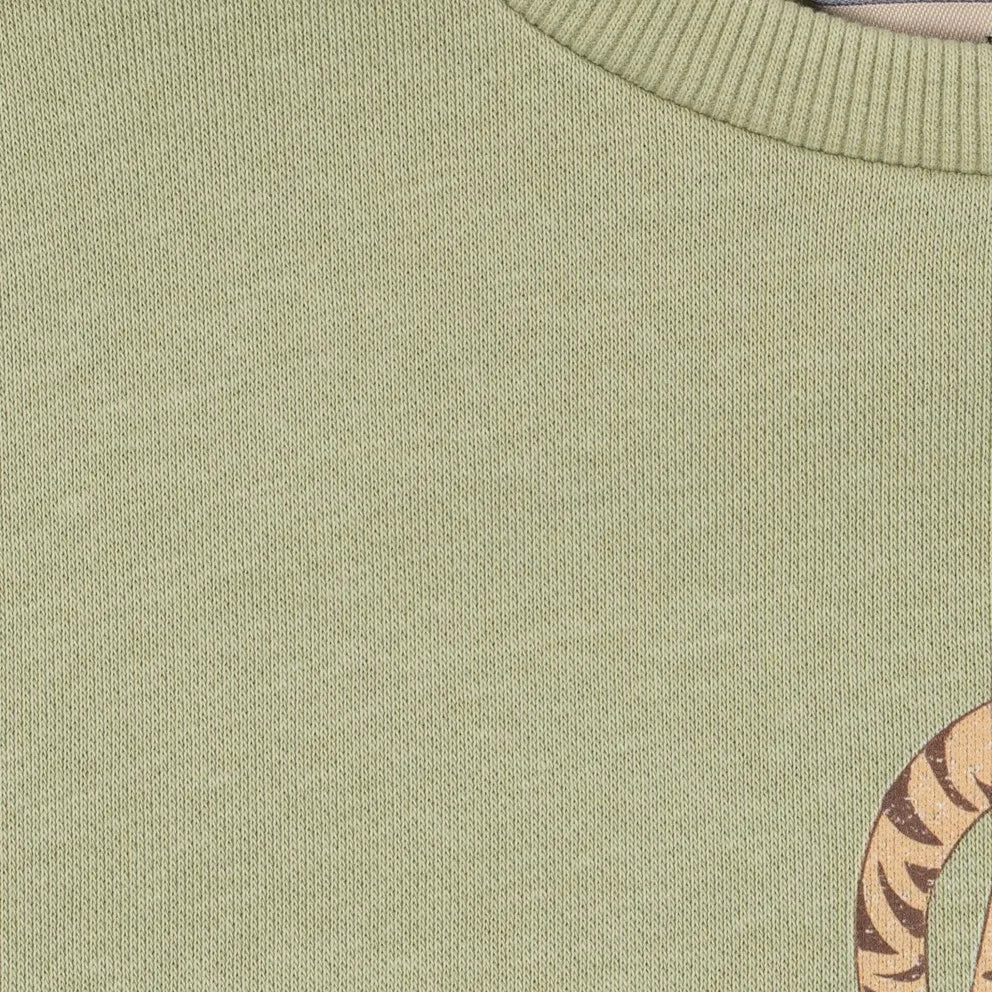 Konges Sløjd - Lou Tigres Organic Cotton Sweatshirt | Sage
