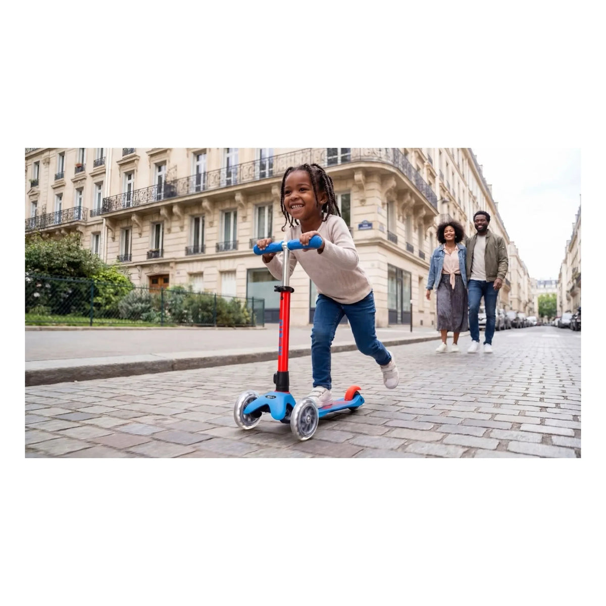 Micro - Mini Neon LED Scooter | Red