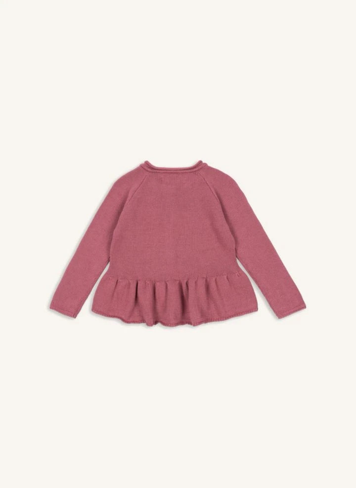 Konges Sløjd - Cabby organic cotton cardigan | Dust Pink