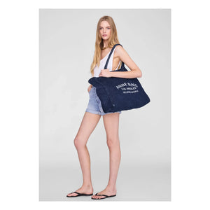 Anine Bing - Leo Denim Tote Bag | Blue