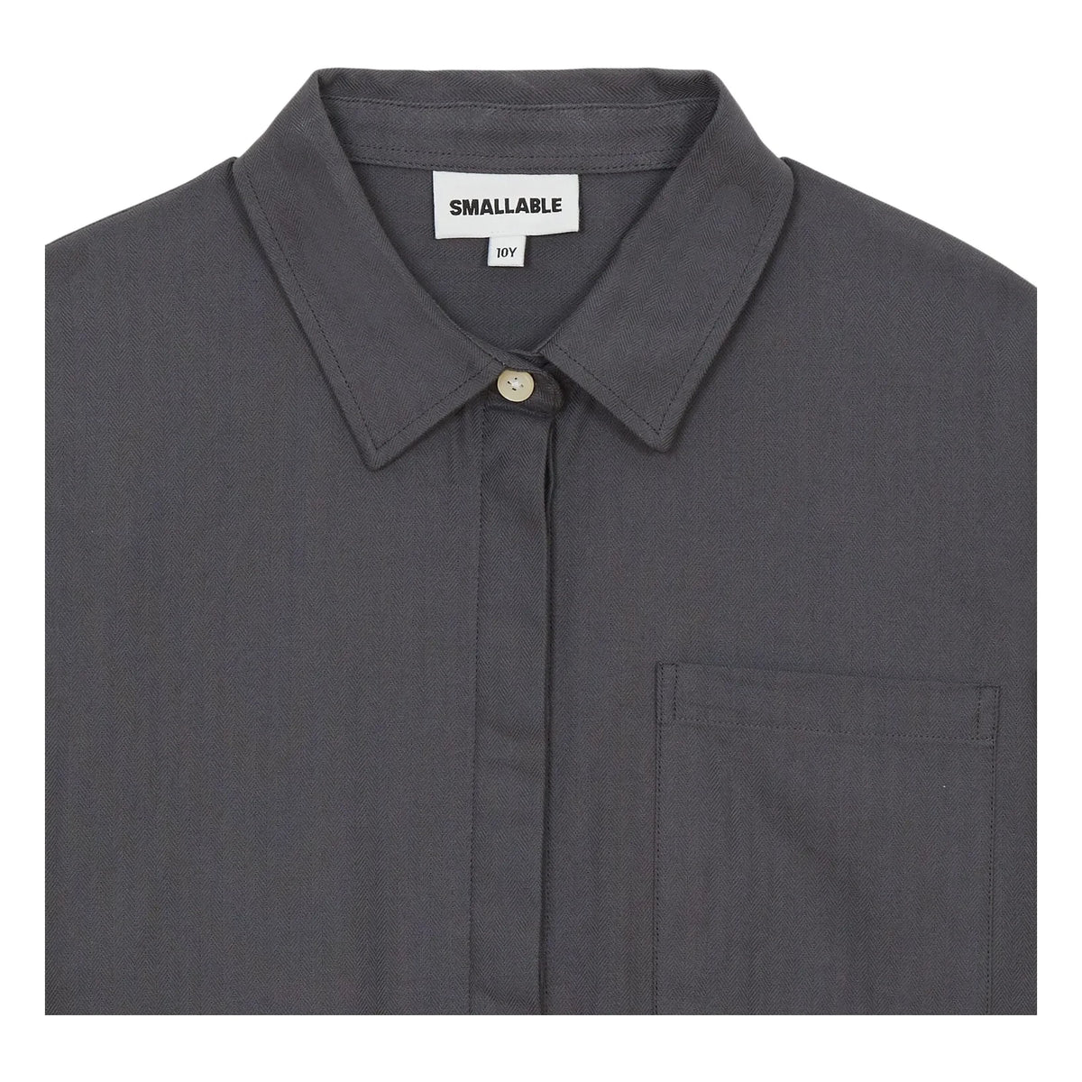 Smallable Kid - Crown shirt dress | Dark gray