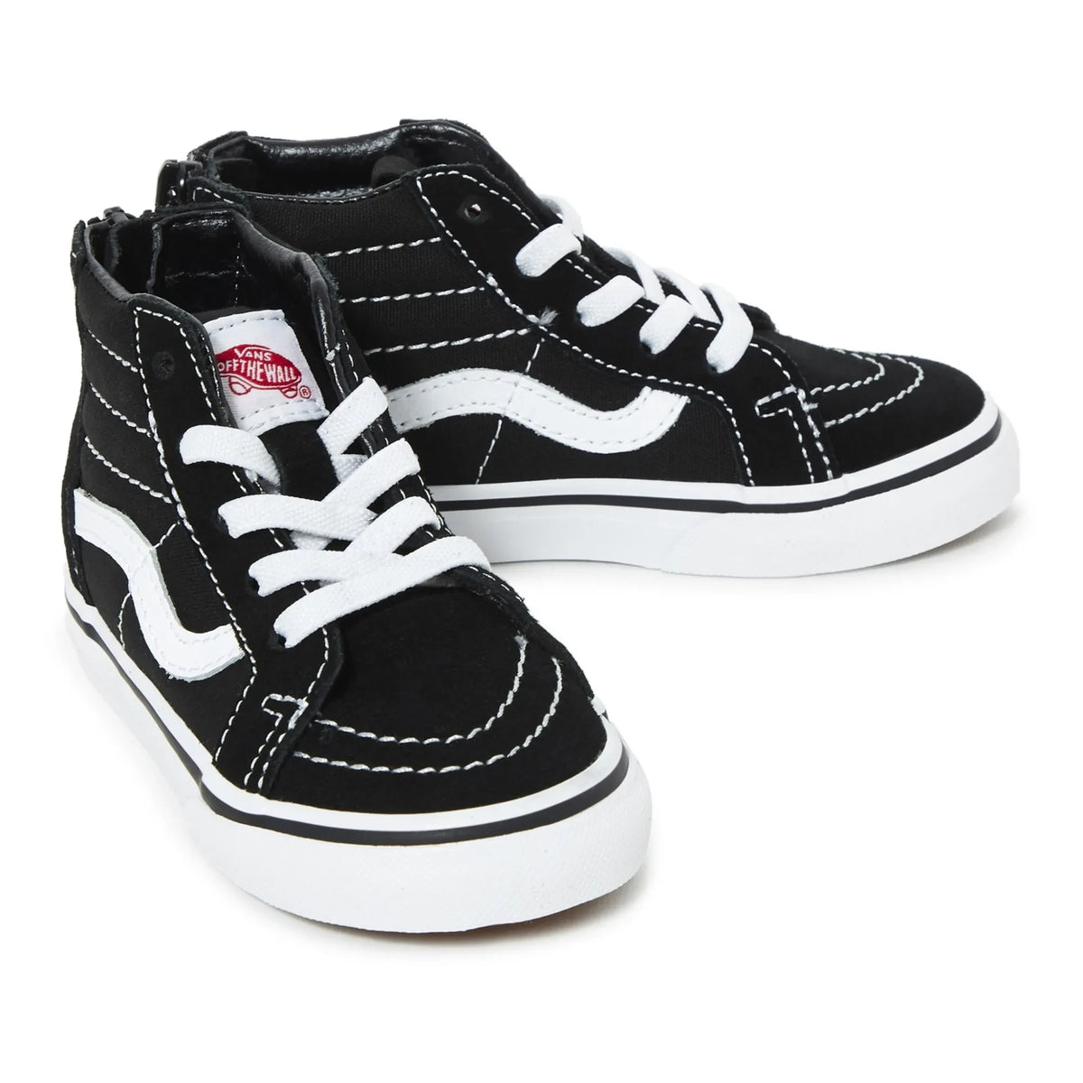 Vans - SK8-Mid Suede Zip Sneakers | Black