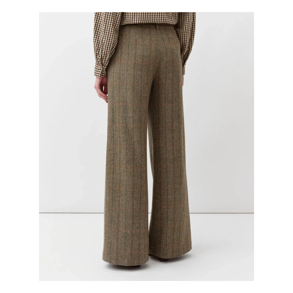 Diega - Pomeoto Wool Trousers | Khaki