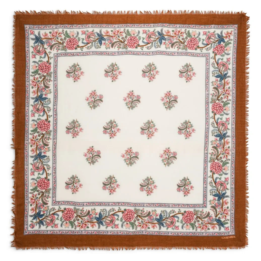 Louise Misha - Mekness Wool Scarf | Cream