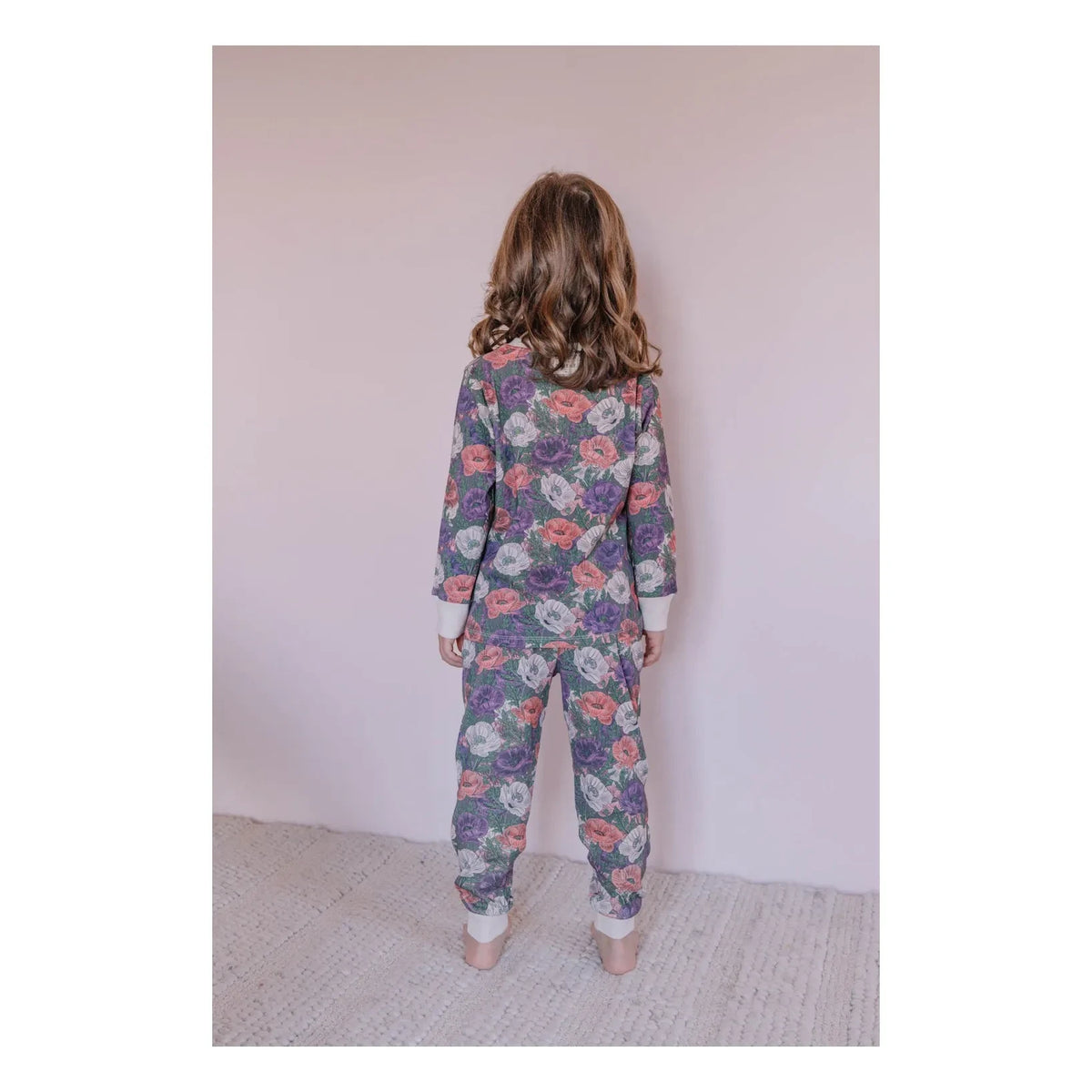 Studio Bohème - Dodo Flowers Organic Cotton Pajama | Purple