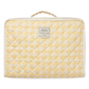 Editions Aimable - Vadim fabric suitcase | Harlequin Poplin