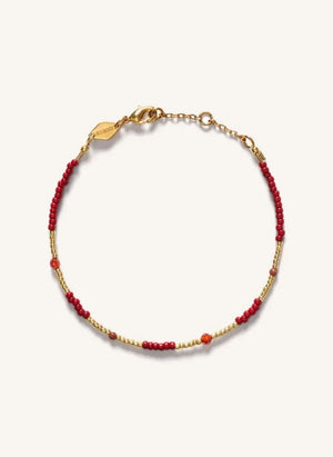 Anni Lu - Clemence Bracelet | Cherry Red