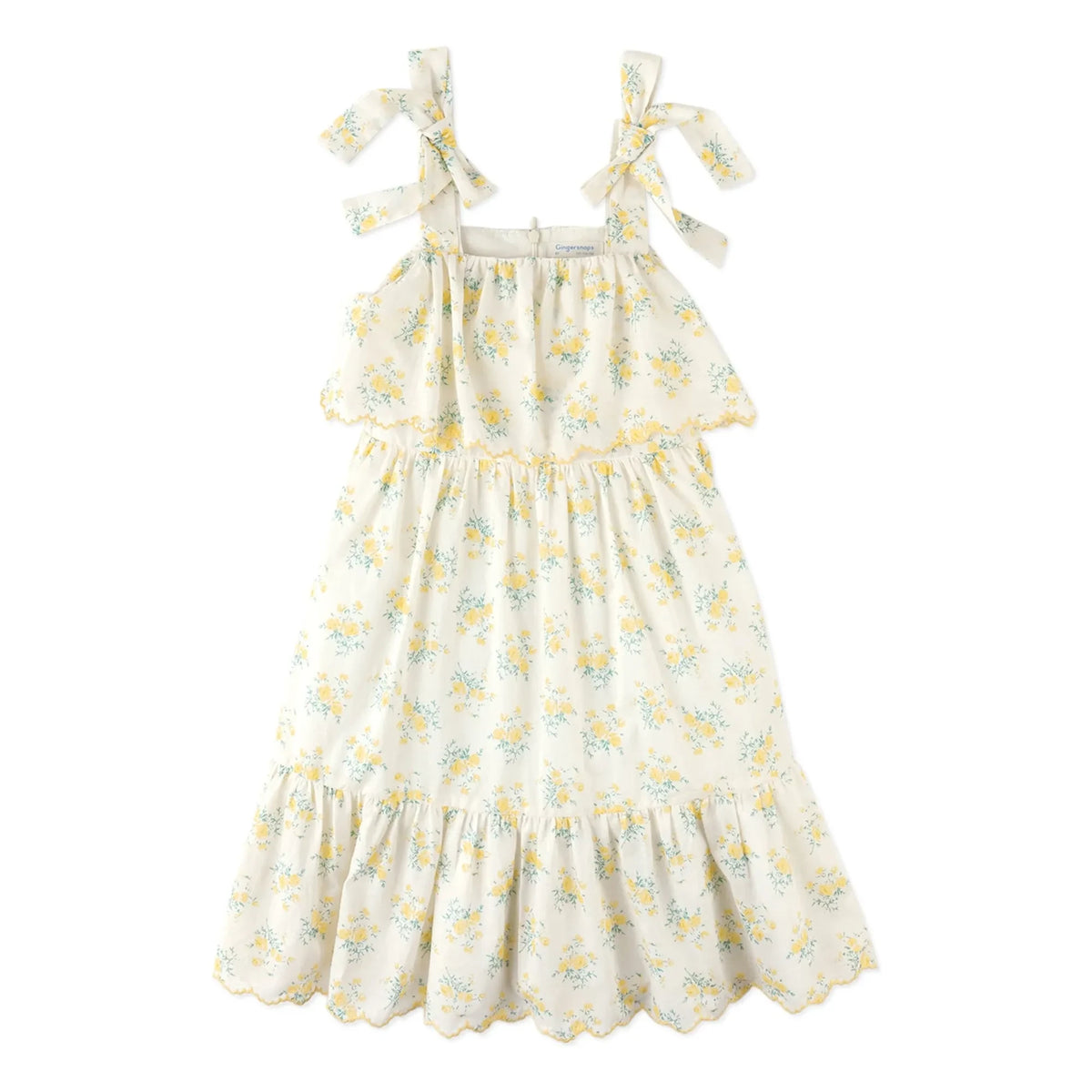 Gingersnaps - Katie Embroidered Dress | Ecru