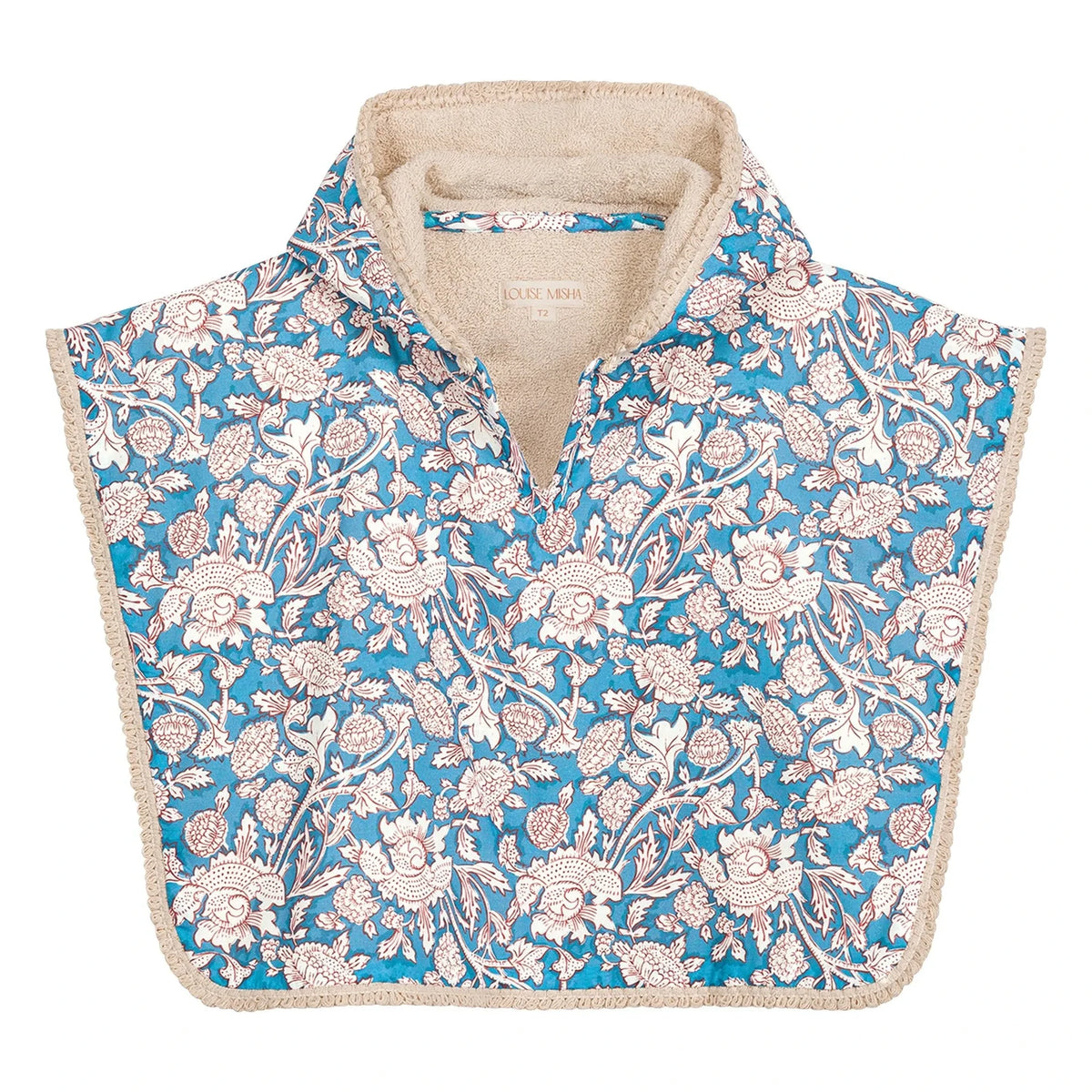 Louise Misha - Organic Cotton Mael Bathrobe | Blue