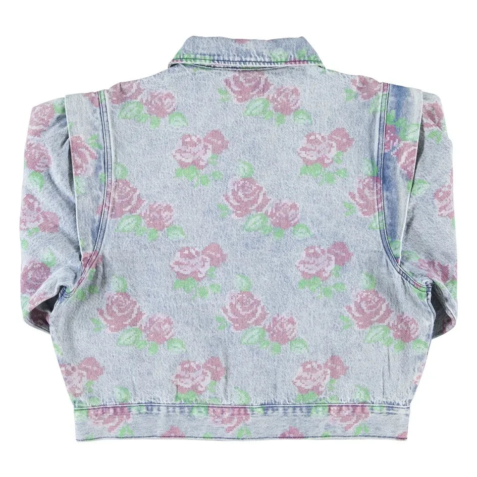 Sisters Department - Cotton Flower Jacket | Light Blue