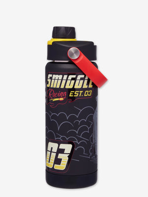 Smiggle - Pit Stop 550ML Secret Straw Bottle