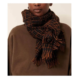 Sessùn - Piolette Wool Scarf | Brown
