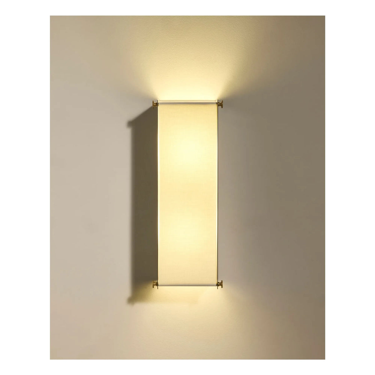 Maison Sarah Lavoine - Brushed Stainless Steel Wall Lamp Boxie | Steel