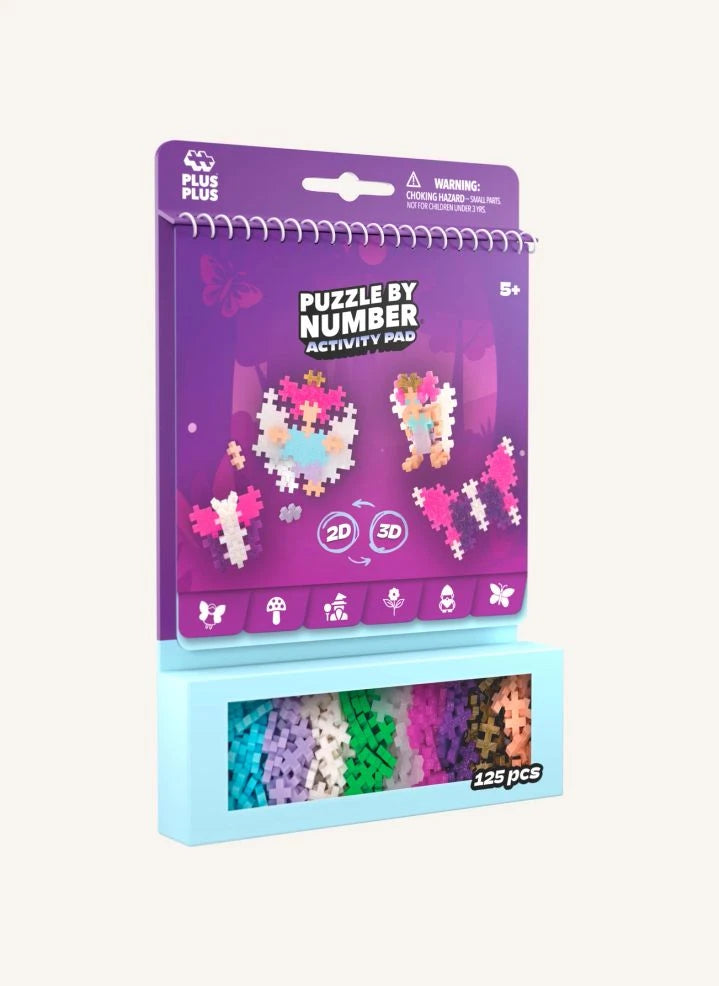 Plus-Plus - Magical Forest Creative Set - 125 Pieces | Purple