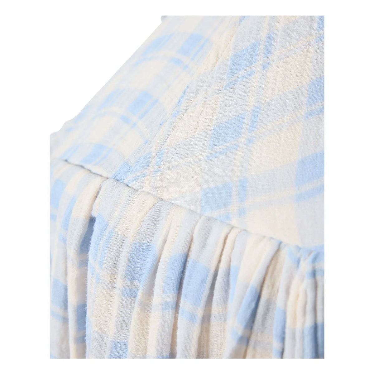 garbo&friends - Square Patterned Sky Bedspread