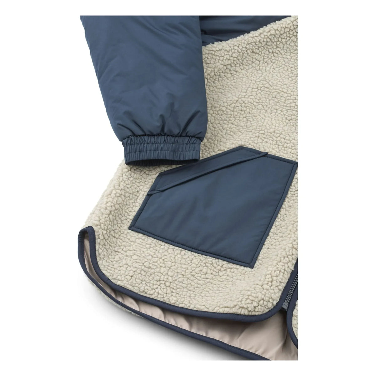 Liewood - Runa Recycled Fiber Sherpa Jacket - Women's Collection | Navy