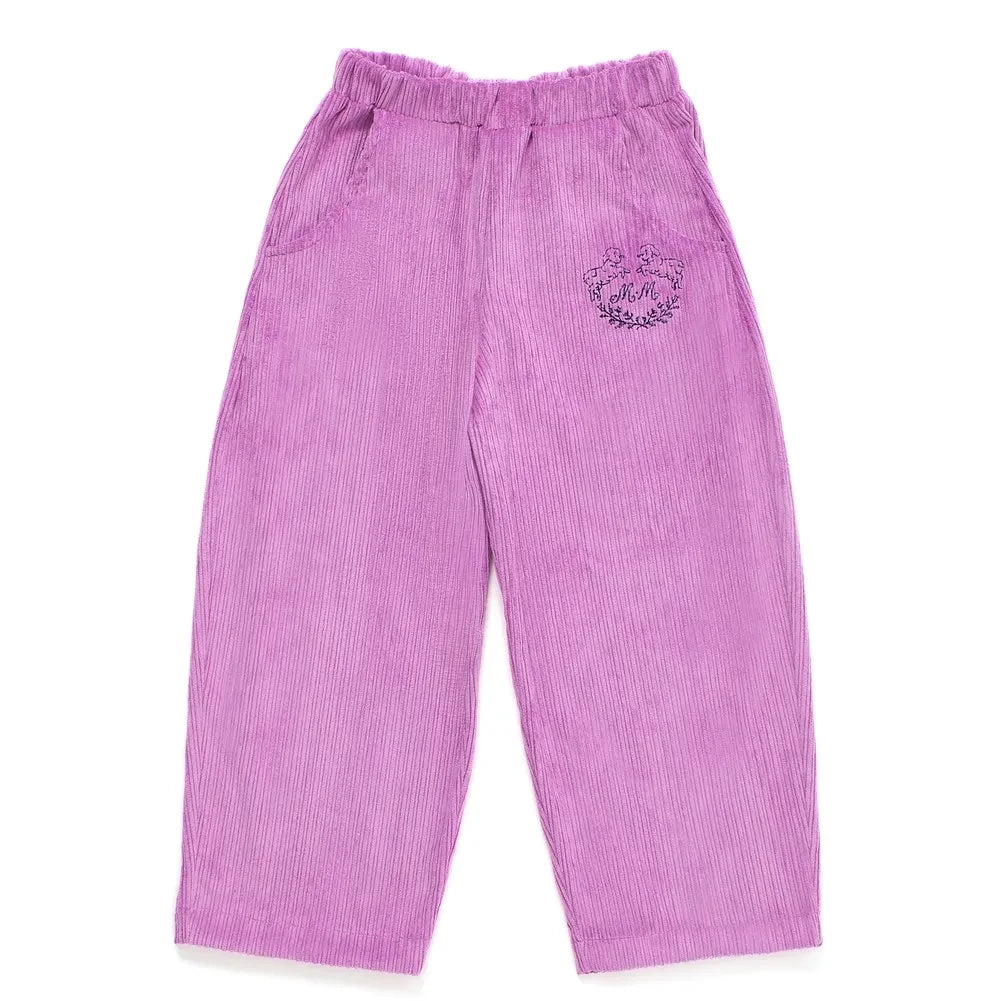 Maison Mangostan - Velvet Pants | Pink