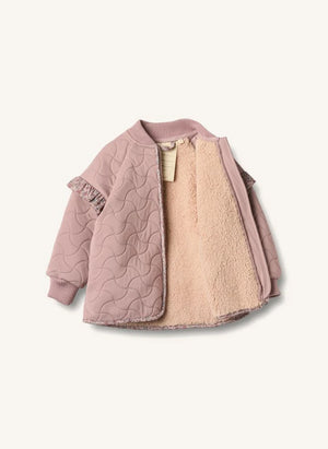 Wheat - Ellas Recycled Fiber Thermo Jacket | Pink
