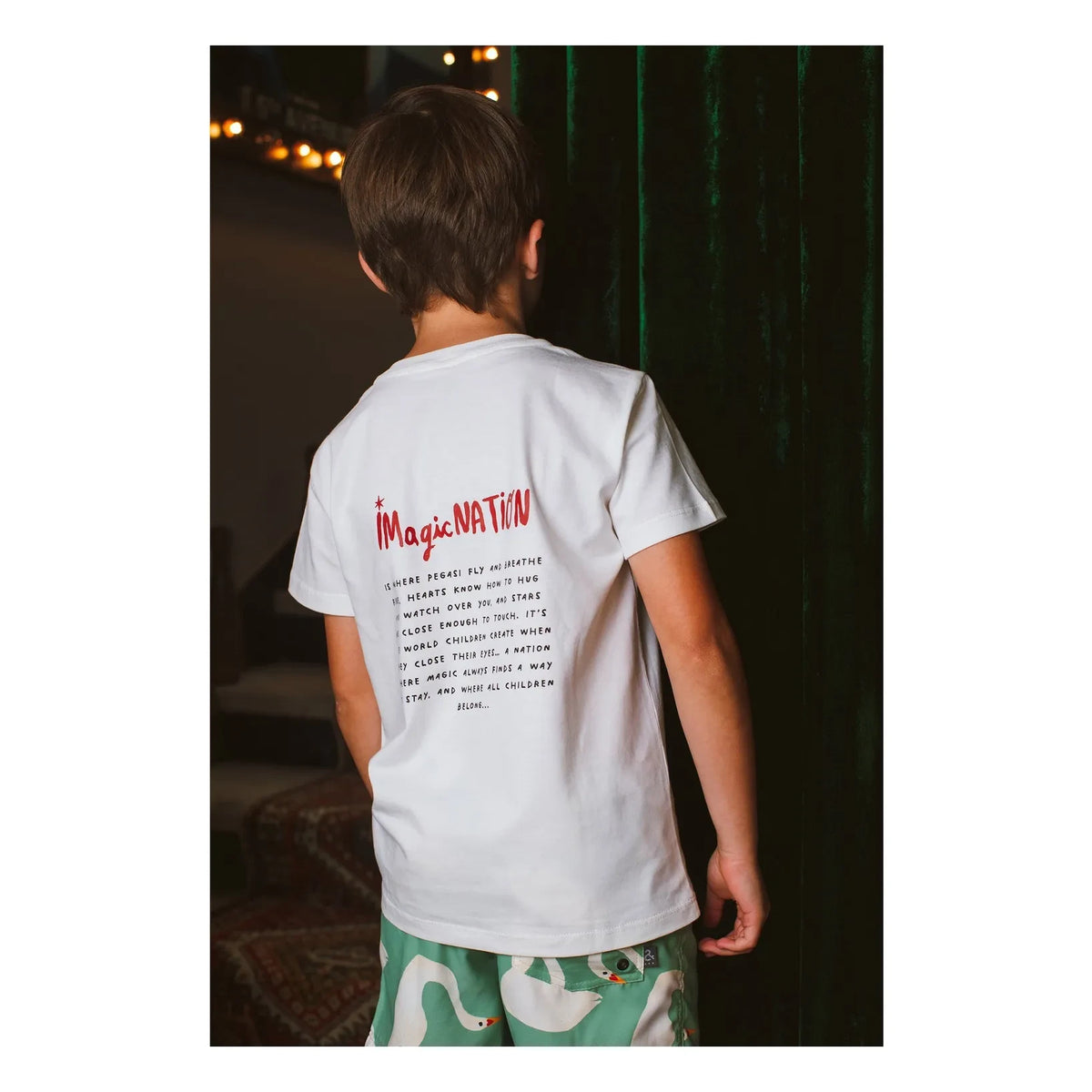 Pepita & Me - Heart T-shirt | Cream