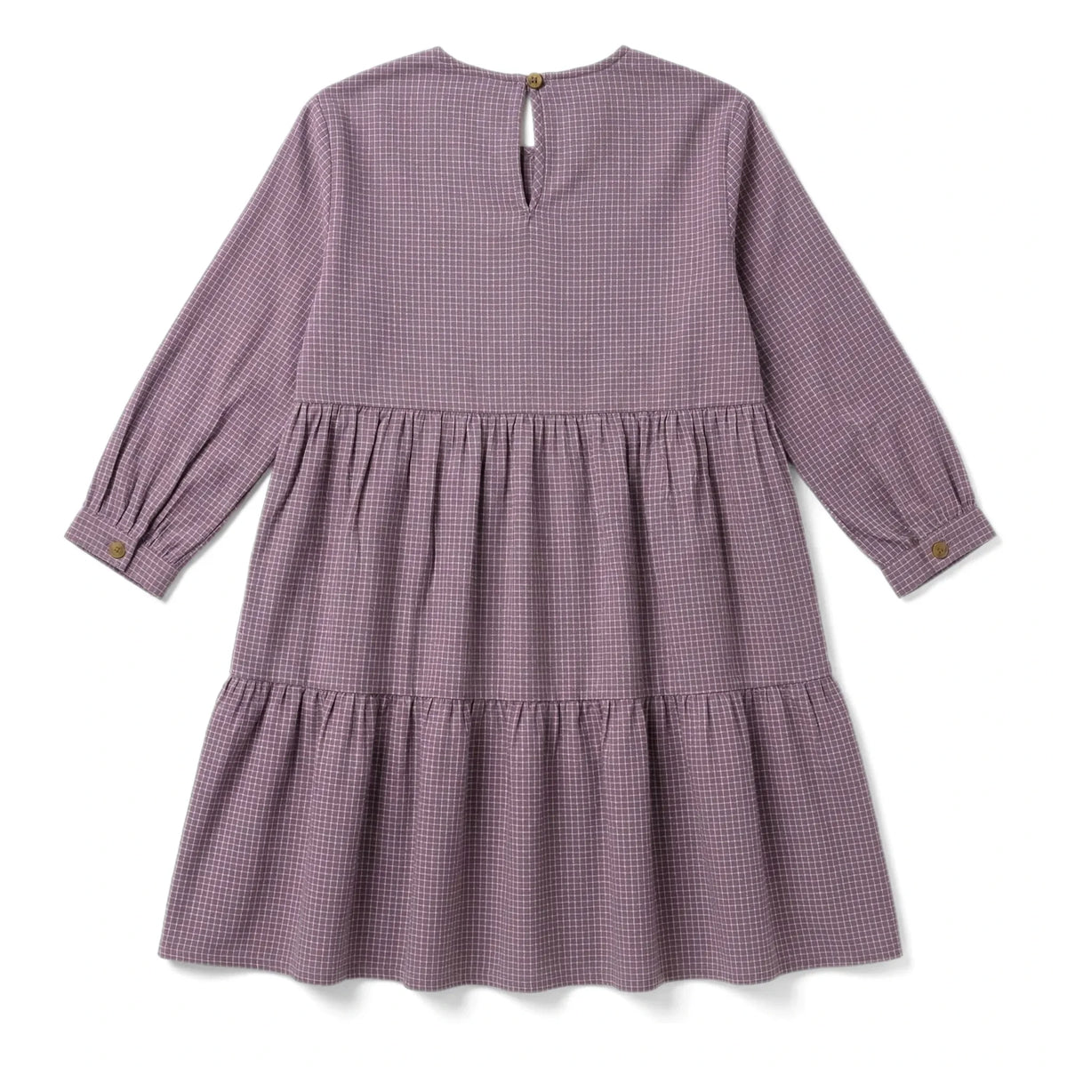 Hundred Pieces - Naya Checked Dress | Lavender