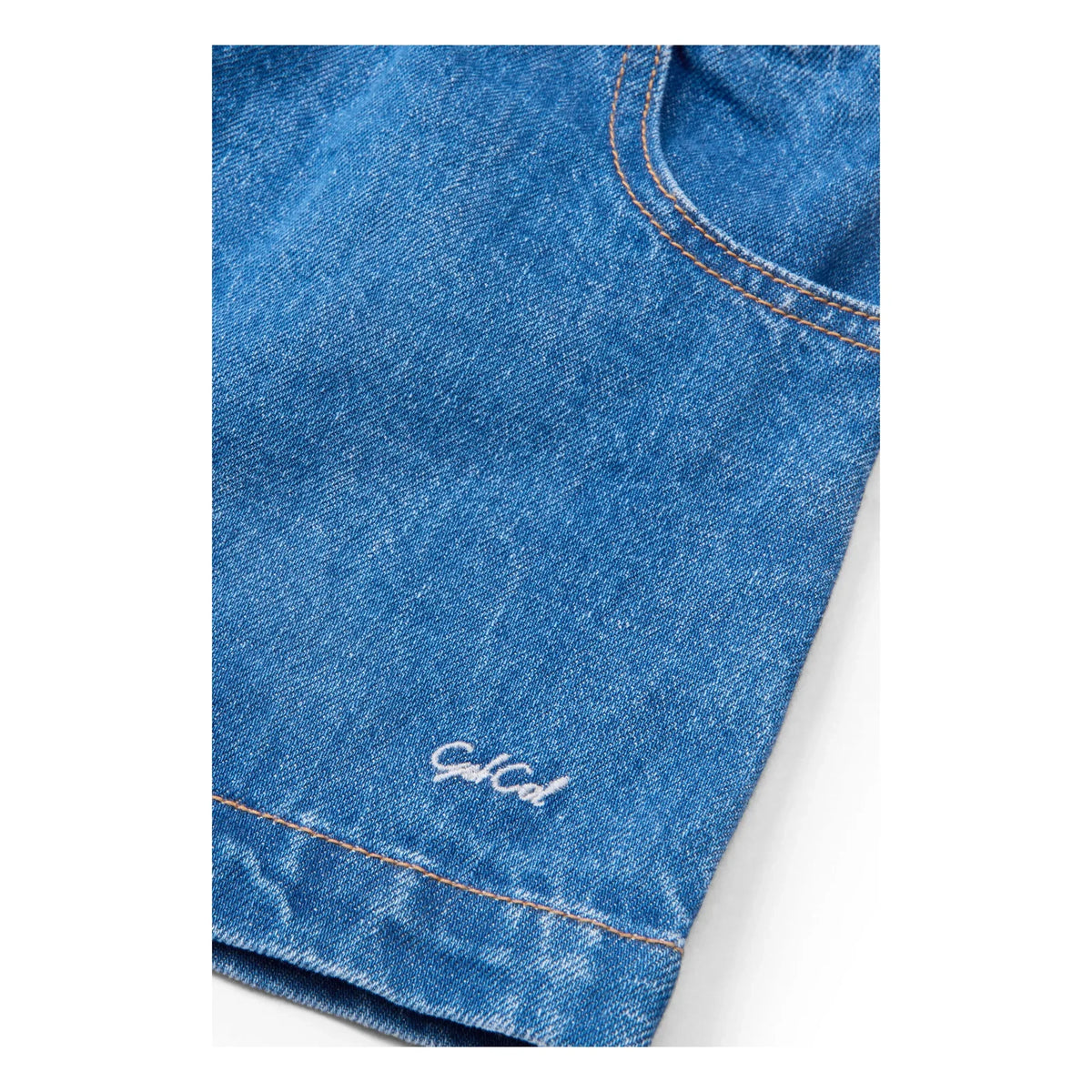 Copenhagen Colors - Organic cotton denim skirt | Blue